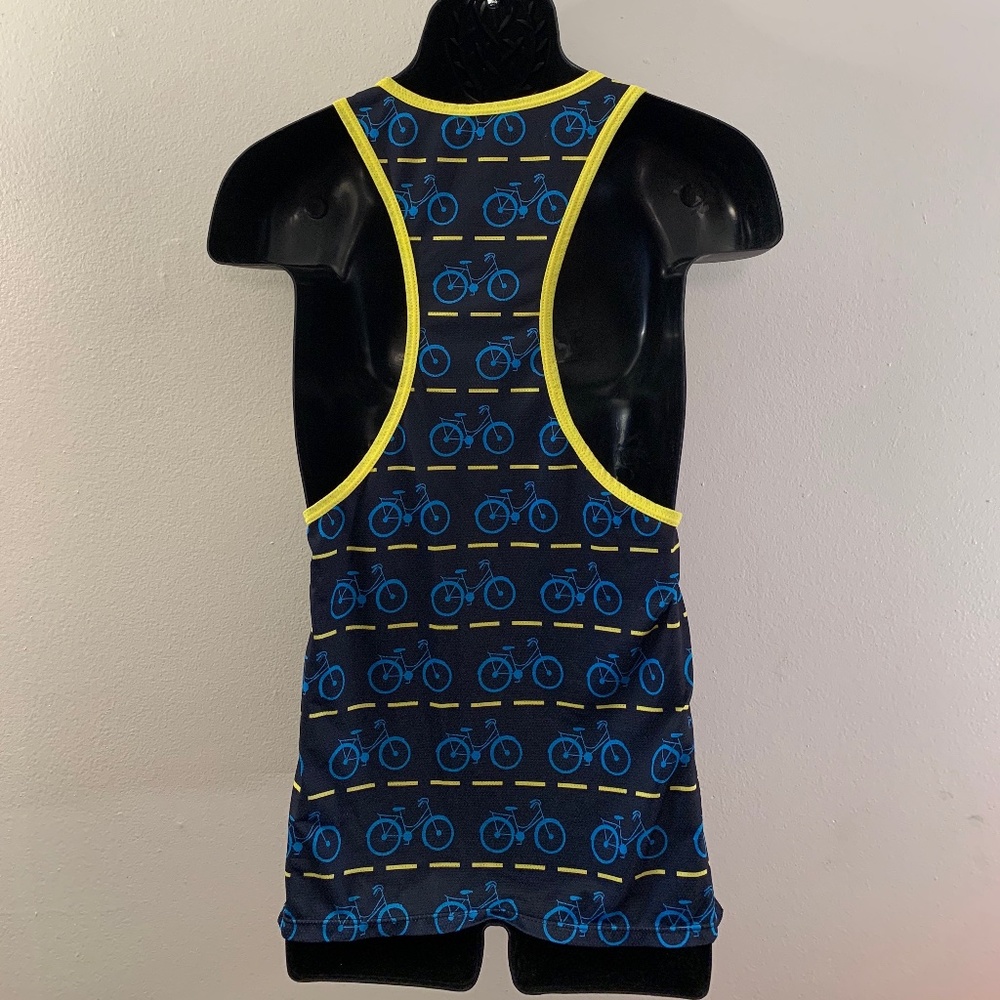 Along Racer Back Mesh Tank Top Medium RARE style - Picture 2 of 3